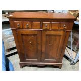 BOB TIMBERLAKE CABINET, WOOD CONSTRUCTION, TWO