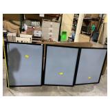METAL FRAMED DISPLAY BOARDS, BLACK FINISH,