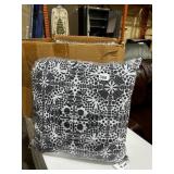 DECORATIVE THROW PILLOWS, BLACK AND WHITE