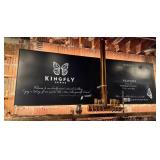 LARGE BLACK CHALKBOARD STYLE BOARD 12