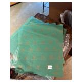 KINGFLY SPIRITS BRANDED TISSUE PAPER, GREEN W/