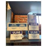 ULINE SHRINK BANDS, 55X56MM, PERFORATED, NIB.