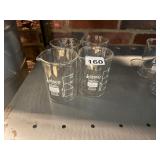 EISCO LABGLASS BOROSILICATE GLASS BEAKERS, 250ML,
