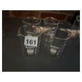 EISCO LABGLASS BOROSILICATE GLASS BEAKERS, 250ML,