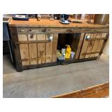 RUSTIC WOOD CABINET, RECLAIMED TIMBER