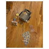 ASSORTED TABLETOP CARD HOLDERS, METAL BASES, WIRE