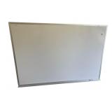 WHITEBOARD, ALUMINUM FRAME, WALL-MOUNTED STYLE.