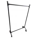 VTG INDUSTRIAL GARMENT RACK, METAL CONSTRUCTION,