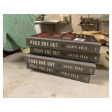 POUR ONE OUT BY CHRIS VOLA, HARDCOVER COCKTAIL
