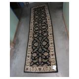 TRADITIONAL STYLE RUNNER RUG, FLORAL VINE