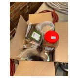 ASSORTED DRIED HERBS, SPICES, CINNAMON STICKS,