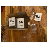KINGFLY SPIRITS ACRYLIC SIGN HOLDERS, CLEAR