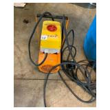INDUSTRIAL ELECTRIC MOTOR, YELLOW HOUSING, ROTARY