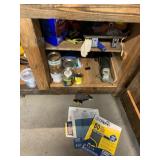 ANGLE GRINDER, KLEAN-STRIP DENATURED ALCOHOL,