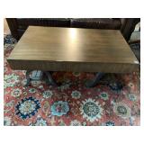 COFFEE TABLE, WOOD CONSTRUCTION, RECTANGULAR TOP,