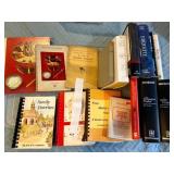ASSORTED HARDCOVER AND SPIRAL-BOUND BOOKS, INCL