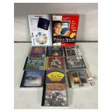 AOL POINT & SPEAK SOFTWARE, ASSORTED PC GAMES