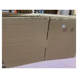 CORRUGATED CARDBOARD FLAT-PACKED. 20" X 20" X 4"