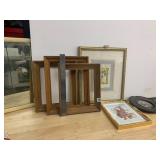 ASSORTED DECORATIVE FRAMES, WOODEN PICTURE