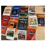 ATARI 2600 VIDEO GAME CARTRIDGES W/ BOXES AND