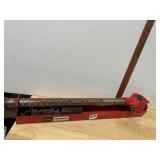 CRAFTSMAN RATCHETING WRENCH, METAL TRAY, SOCKETS.