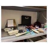 ASSORTED OFFICE AND PERSONAL CARE SUPPLIES,