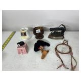 ASSORTED DECORATIVE ITEMS, INCLUDES MONTER LITE