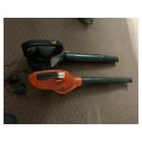 BLACK & DECKER CORDLESS BROOM, WORX CORDLESS