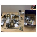ASSORTED DOOR HARDWARE, LEVER HANDLES, KNOBS,