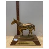 AMERICAN QUARTER HORSE ASSOCIATION TROPHY, BRASS