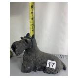 SANDICAST SCOTTISH TERRIER SCULPTURE, HANDCAST,