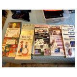 ASSORTED CRAFT AND NEEDLEWORK INSTRUCTION BOOKS,