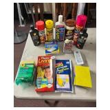 ASSORTED HOUSEHOLD MAINTENANCE SUPPLIES, PLAYTEX
