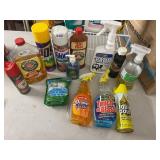 ASSORTED HOUSEHOLD CLEANERS, MURPHY OIL SOAP,
