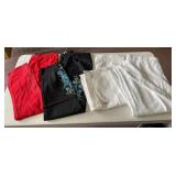 ANTTHONY STUDIO RED PANTS, MARTHA STEWART BLACK