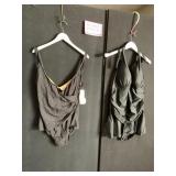 SIRENA BLACK WRAP SWIMSUIT, SIRENA BLACK HALTER