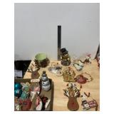 ASSORTED CHRISTMAS DECOR, INCLUDES SNOWMAN