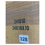 CORRUGATED CARDBOARD BOXES, 24X18X10.