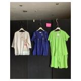 QUACKER FACTORY TOPS AND SHORTS SET, EMBELLISHED,