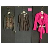 TERRY LEWIS LEOPARD PRINT CARDIGAN, QUACKER