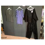 CSC STUDIO BLACK TOP, SLINKY BRAND BLUE COLD