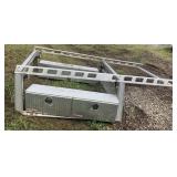 WEATHER GUARD ALUMINUM TRUCK RACK W/ DUAL