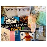 ASSORTED LINENS, SPRINGMAID TWIN FLAT SHEETS,