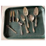 ASSORTED FLATWARE, SERVING PIECES, CHARLIE