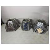 WOODSTOCK WORKSHOP LAMP SHADES, HEXAGONAL,