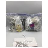 ASSORTED FASHION EARRINGS, INCLUDES HOOP, DROP,