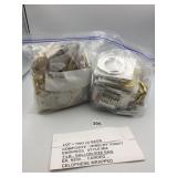 ASSORTED FASHION EARRINGS, INCLUDES HOOPS, STUD,