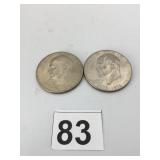 US BICENTENNIAL EISENHOWER DOLLARS, 1776-1976,