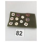 HUGHES AIRCRAFT ENAMEL LAPEL PINS, INCLUDES