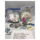 ASSORTED FASHION EARRINGS, INCLUDES FB